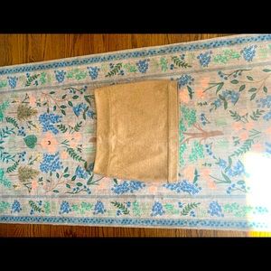 DVF Gold Wool Mini Skirt